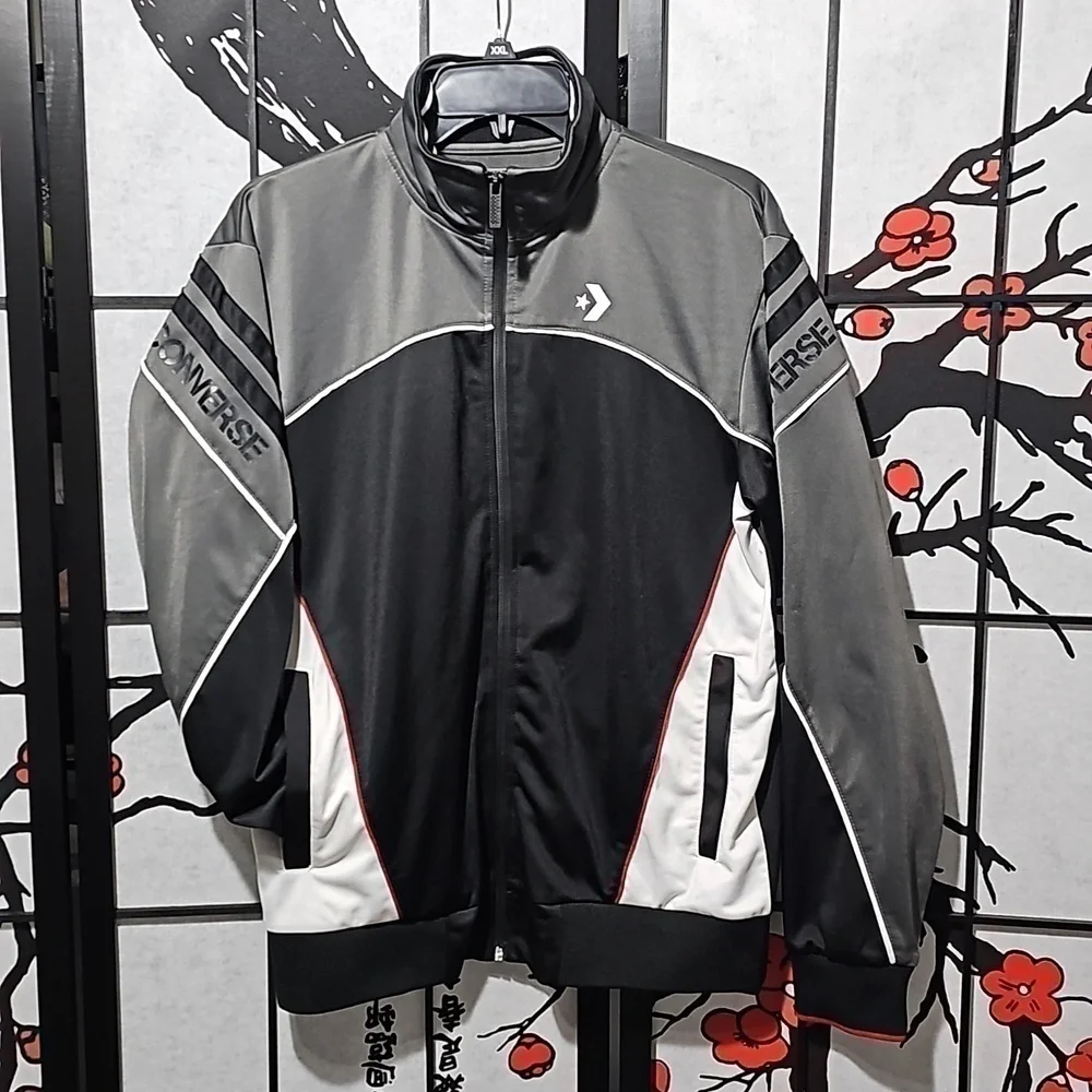 Converse Track Jacket Size Medium - Picture 12 of 12